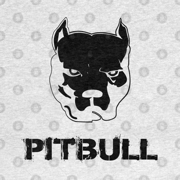 pit bull - pitbull terrier by hottehue